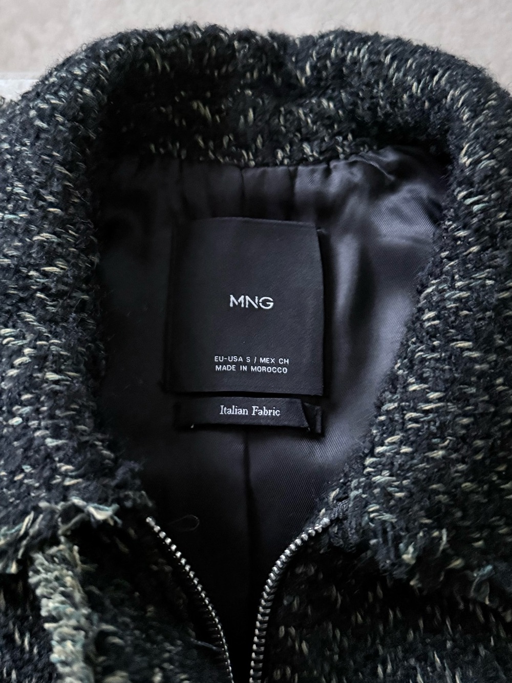 Mango Tweed Jacket - New - Picture 4 of 13
